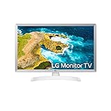 LG 28TQ515S-WZ - Monitor 28 pulgadas HD, LED, Smart TV WebOS22, Asistentes de Voz (ThinQ, Google y ALEXA), Color Blanco