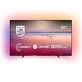 Philips 50PUS6704/12, Televisor con TecnologÃ­a LED y Smart TV (4K UHD, HDR 10+, Dolby Vision, Dolby Atmos), de Forma InalÃ¡mbrica Ethernet HDMI, 50'