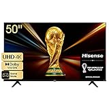 Hisense 50A6EG (50 Pulgadas) 2022 Series - Smart TV 4K UHD con Dolby Vision HDR, DTS Virtual X, Freeview Play, Alexa Built-in, Bluetooth (Nuevo 2022)