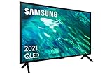 Samsung QLED 4K 2021 32Q50A - Smart TV de 32' con Resolución 4K UHD, HDR10+, Contrast Enhancer, OTS Lite, Multi View, Motion Xcelerator y Alexa Integrada, Color Negro