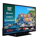 TOSHIBA 32W3163DG Smart TV 32 pulgadas HDR, compatible con asistentes Alexa y Google, TV SatÃ©lite, Dolby Audio