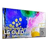 LG Televisor OLED55G26LA - Smart TV webOS22 55 pulgadas 4K (139 cm) OLED evo Gallery Edition, Procesador Inteligente 4K a9 Gen 5 IA, compatible formatos HDR, HDR Dolby Vision, Dolby Atmos, TV Gaming